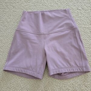 NEW Lululemon align shorts rose blush 4